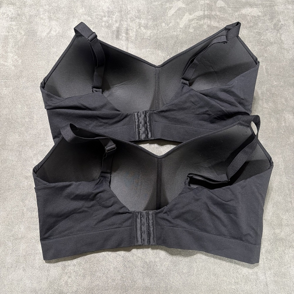 Truekind By Shapermint Supportive Comfort Wireless Shaping Bra 4XL Black Lot - Picture 2 of 5